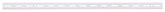 ProSource 25212PHL Shelf Standard, 2 mm Thick Material, 5/8 in W, 36 in H, Steel, White